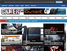 Tablet Screenshot of gamer-uk.co.uk